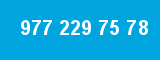 977 229 75 78 977 229 75 78